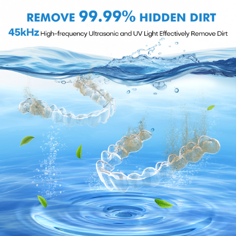 假牙清洁器 白色