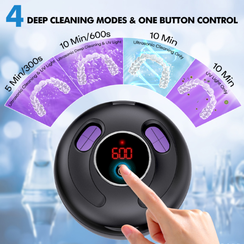 假牙清洁器 黑色