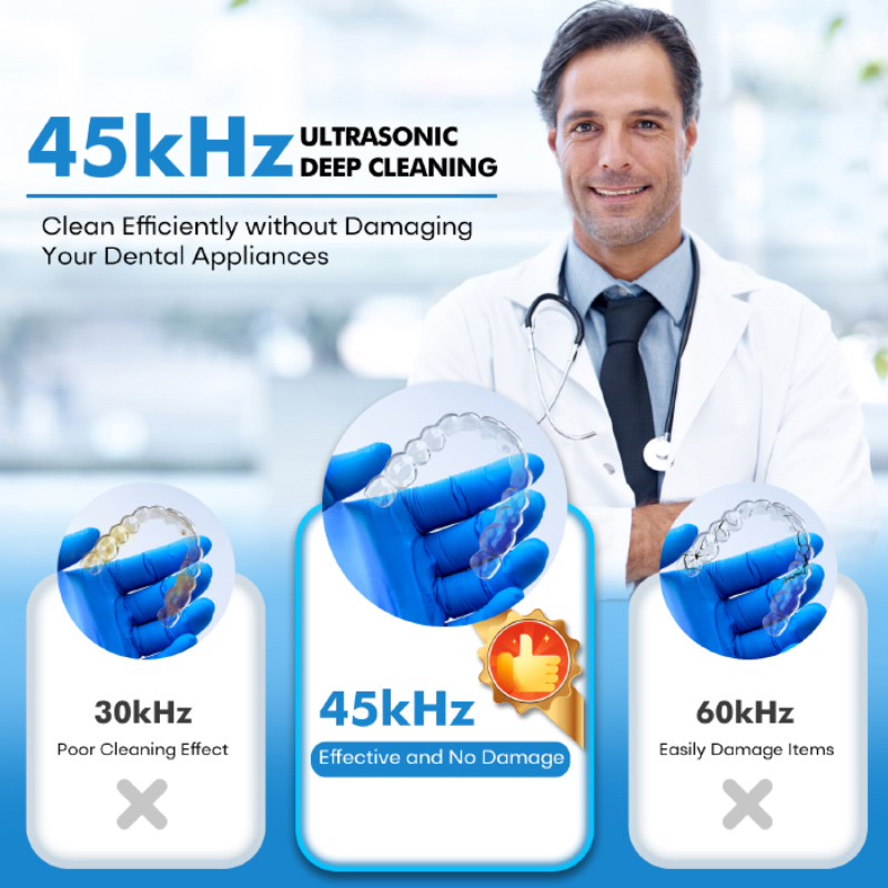 假牙清洁器 黑色