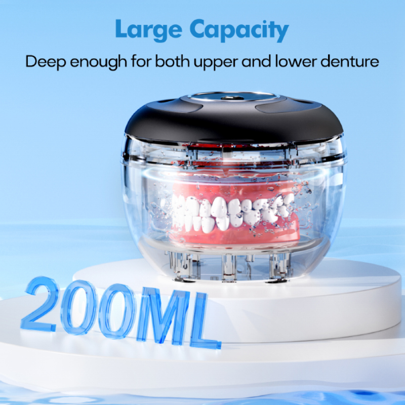 假牙清洁器 黑色