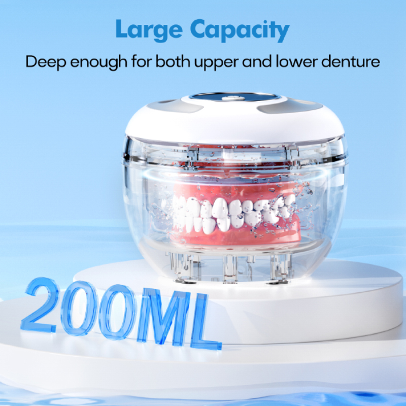 假牙清洁器 白色