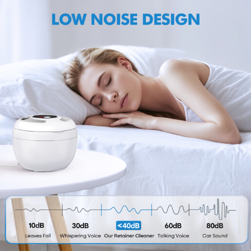 假牙清洁器 白色