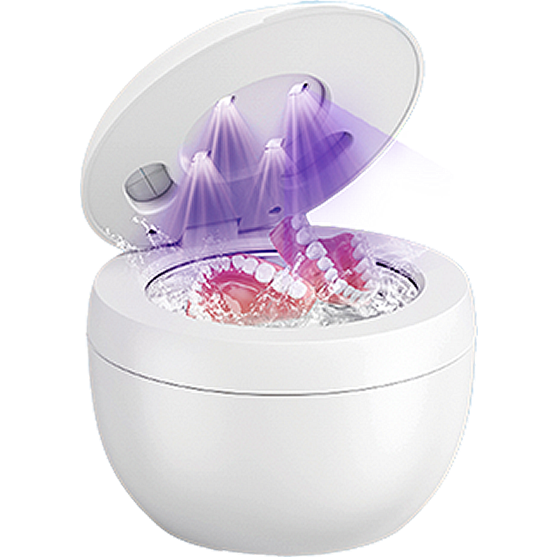 假牙清洁器 白色